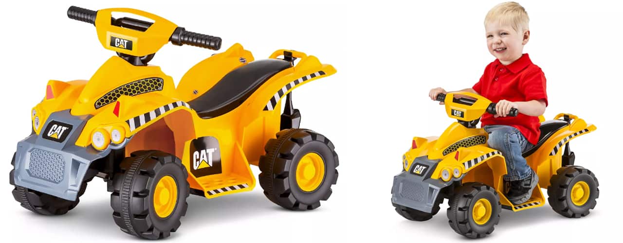 Kid Trax CAT 6V Quad-Powered toy
