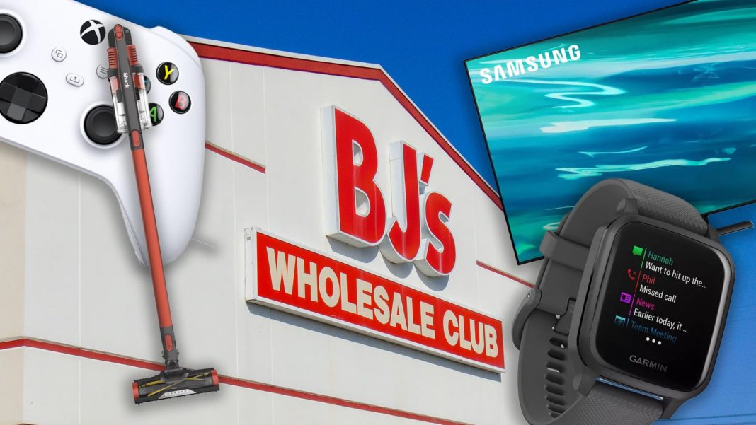 BJs Wholesale exterior and products