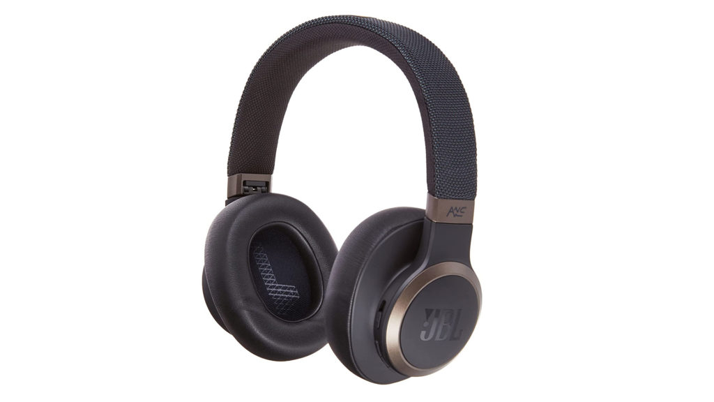 JBL Live 650BTNC Headphones, Black - Wireless Over-Ear Bluetooth Headphones