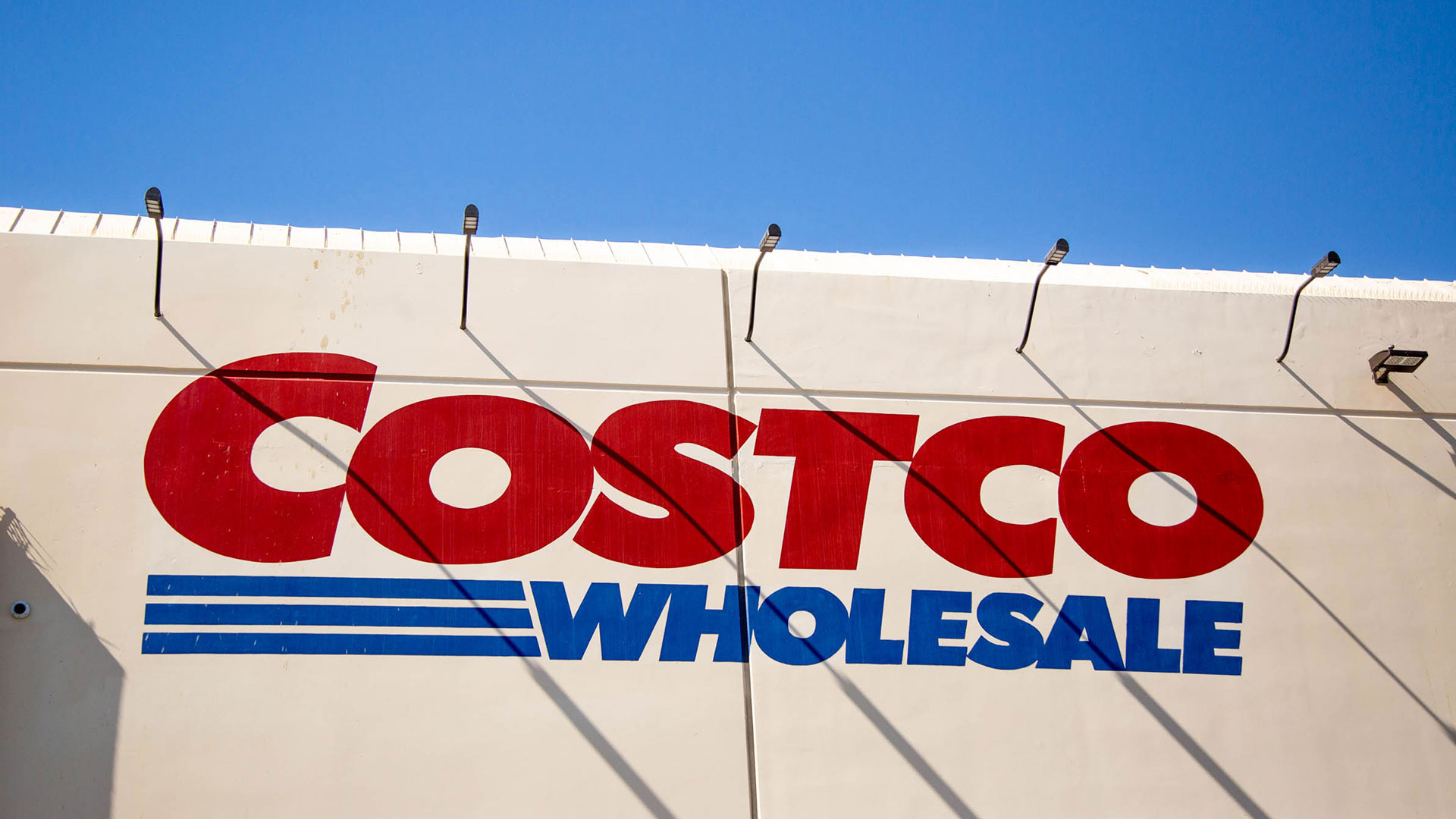 Costco exterior storefront sign