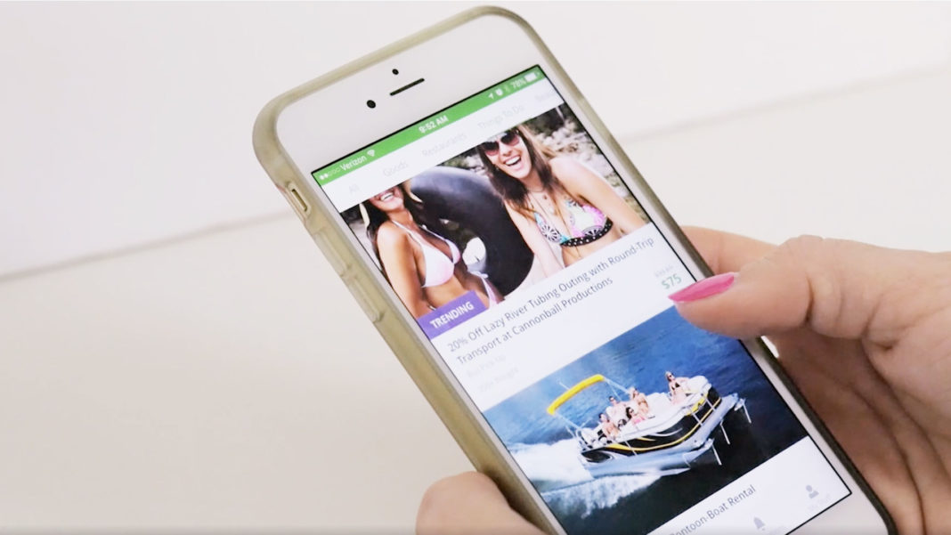 groupon on phone
