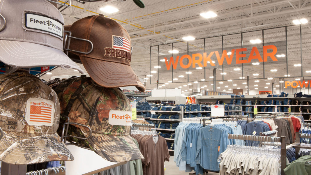 Fleet Farm store interior