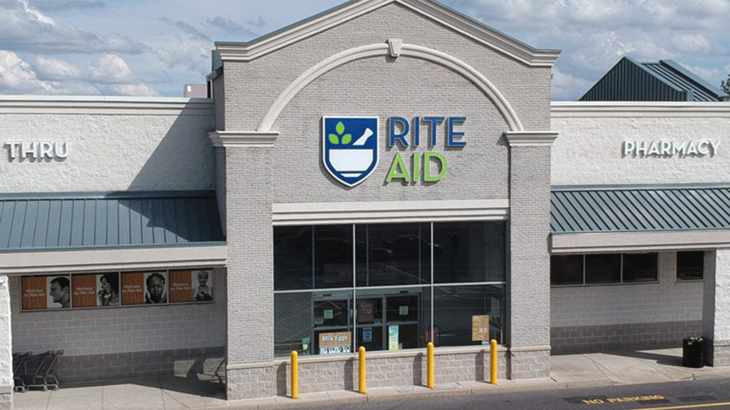 Rite Aid storefront exterior