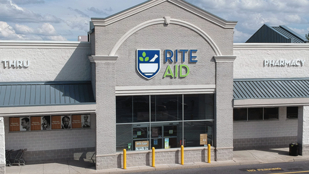 Rite Aid storefront exterior