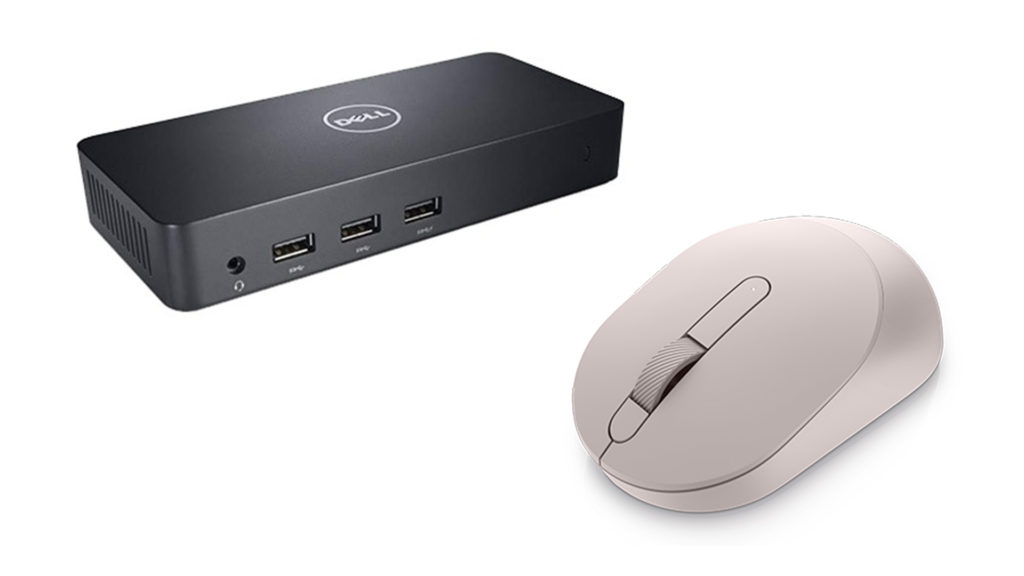 Dell Docking Station and Dell Mobile Wireless Mouse