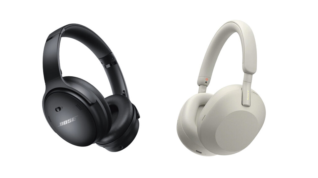 refurbished headphones from Bose and Sony
